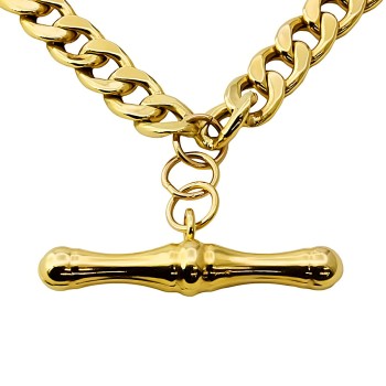 9ct gold (Hollow) 8.8g 18 inch curb Chain